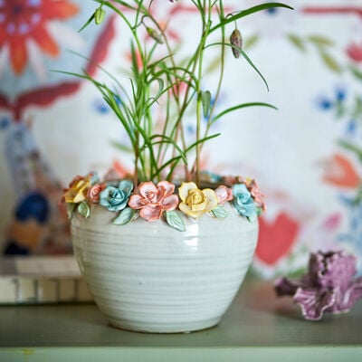 Bloomingville Eanna kukkaruukku Ø19,5 cm multi